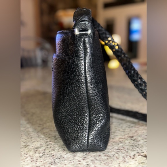 Brighton Ferrara Rhya Shoulder Bag Black NWOT’s - Picture 12 of 13